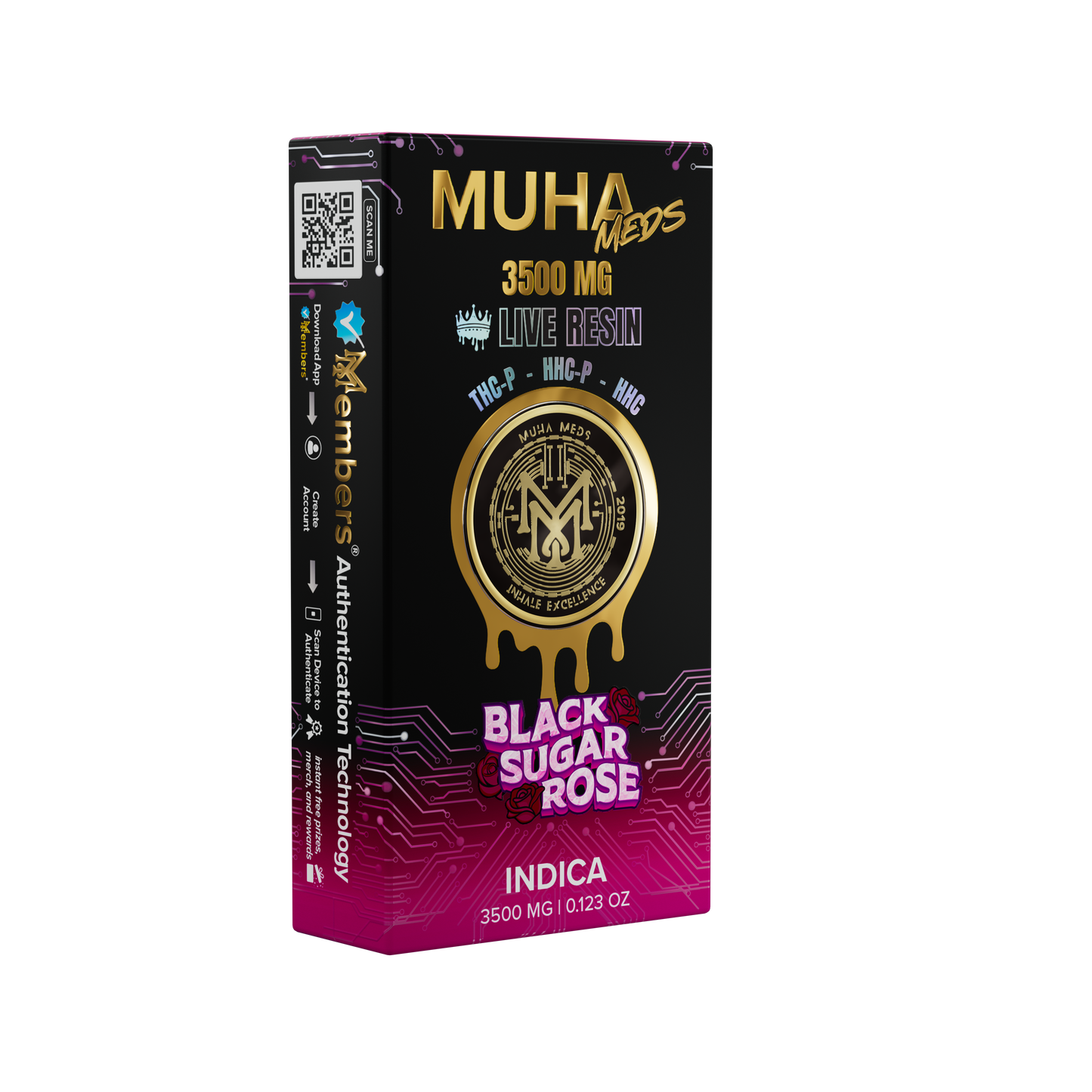 Black Sugar Rose: 3.5ML (New Gen)