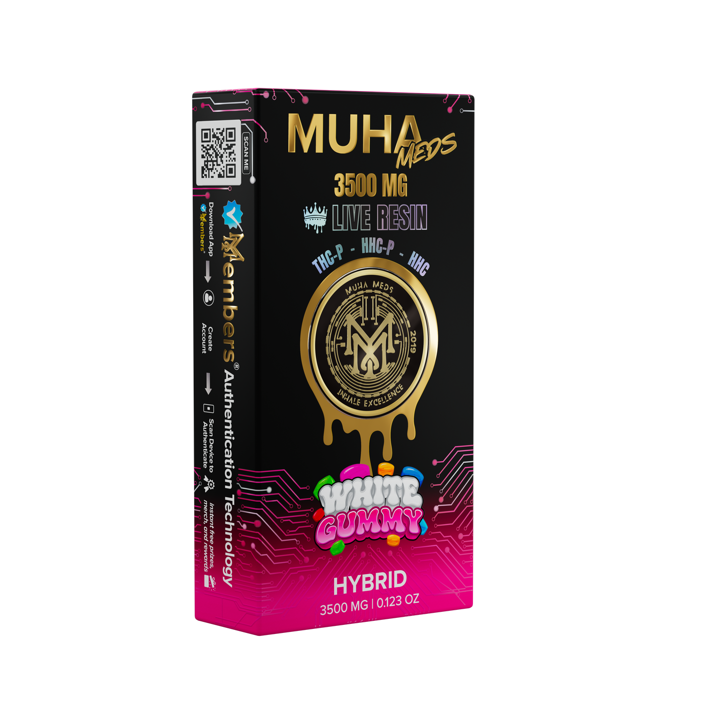 White Gummy: 3.5ML (New Gen)