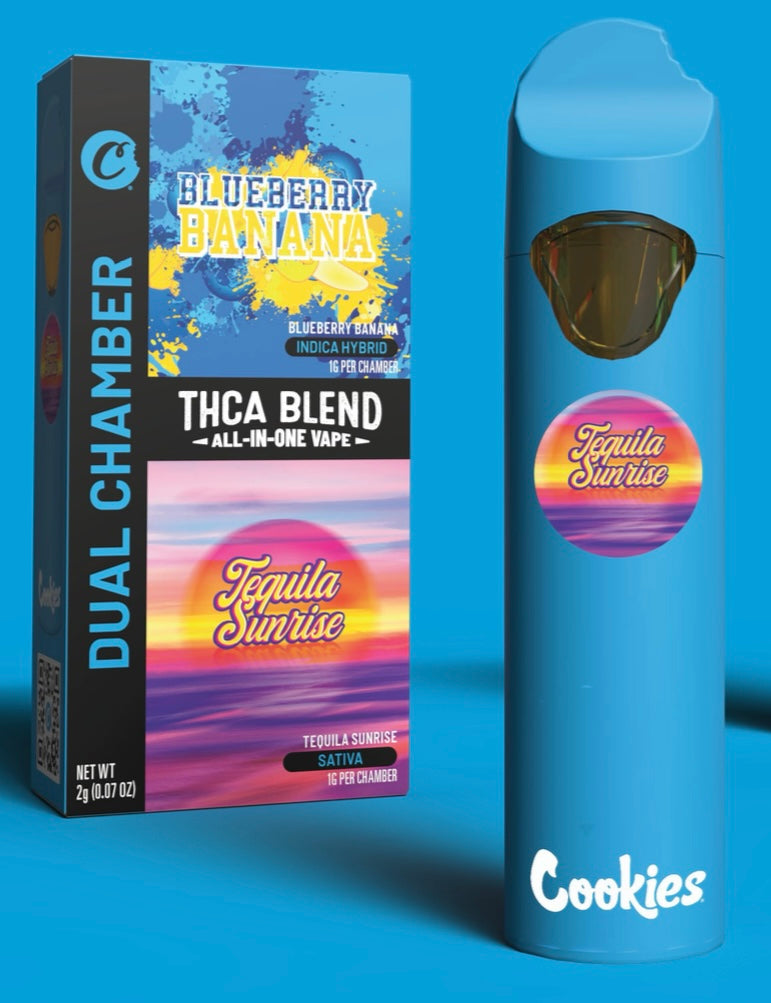 Blueberry Banana X Tequila Sunrise: 2ML DUAL