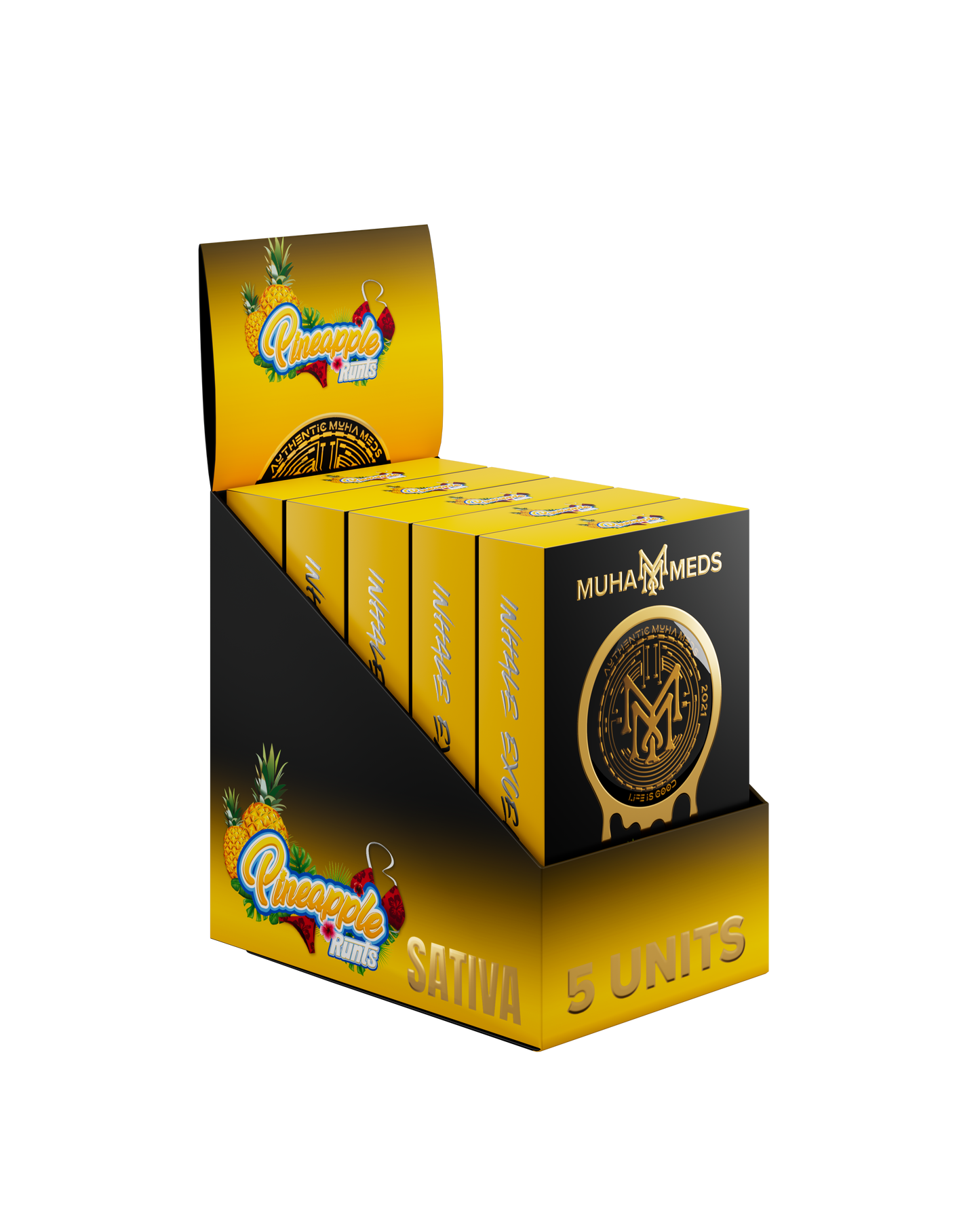 Pineapple Runts: 2ML Cart