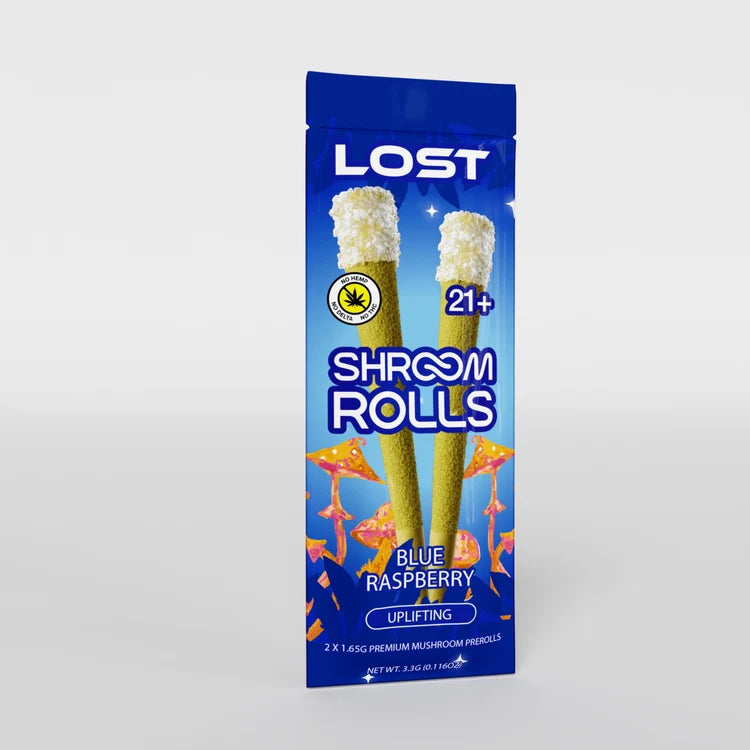 Lost Shroom Rolls Blue Raspberry