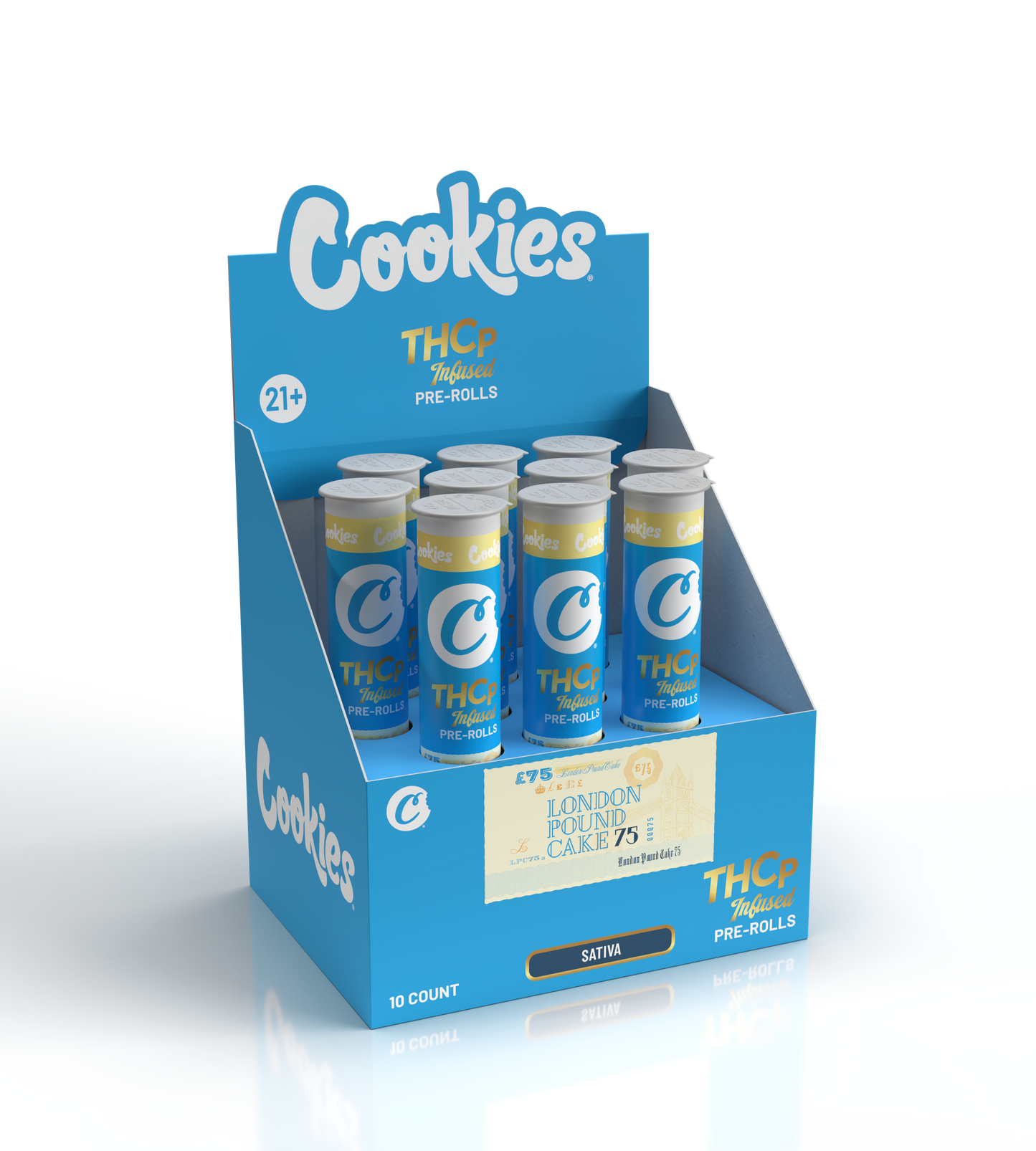 London Pound Cake: THCP Preroll