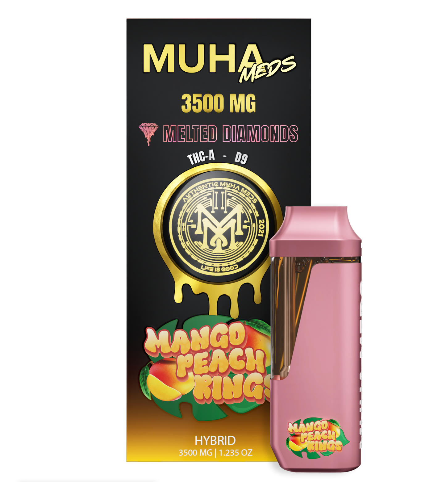 Mango Peach Rings: 3.5ML
