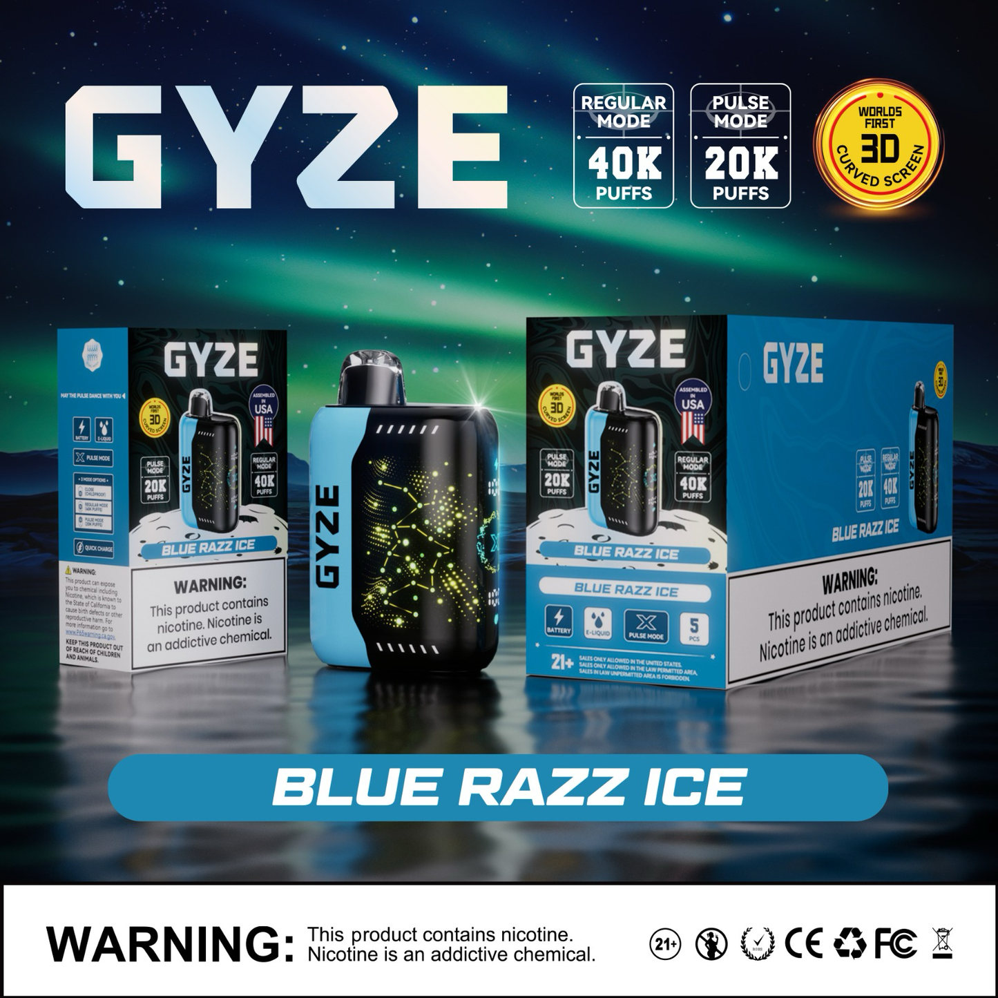 Blue Razz Ice
