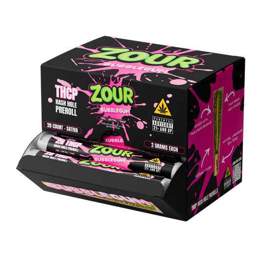 Bubble Gum: 2G Hash Hole (THC-P)