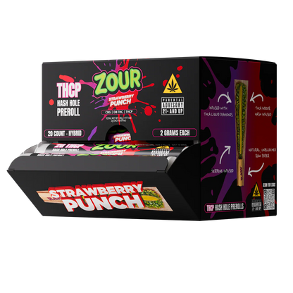 Strawberry Punch: 2G Hash Hole (THC-P)