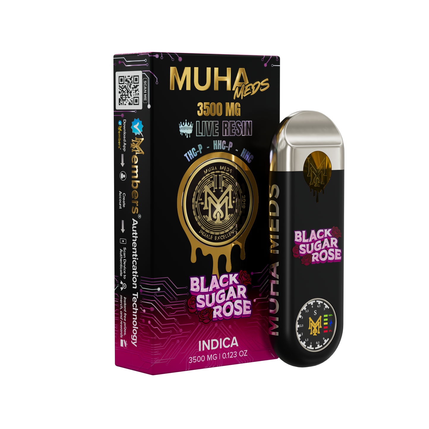 Black Sugar Rose: 3.5ML (New Gen)