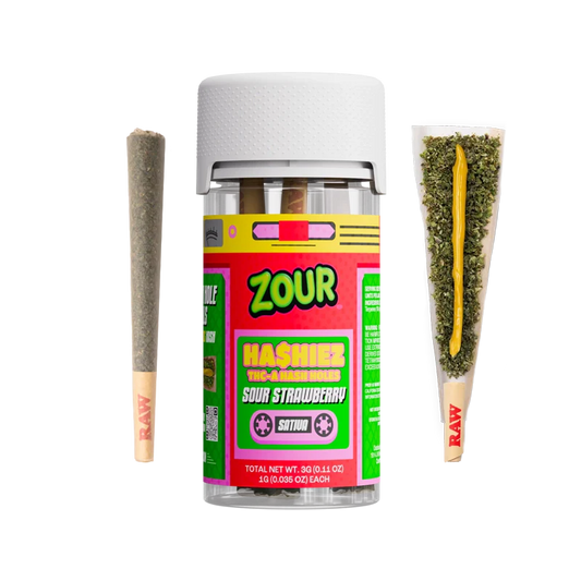 Sour Strawberry: 3CT Hash-Hole (THCA)
