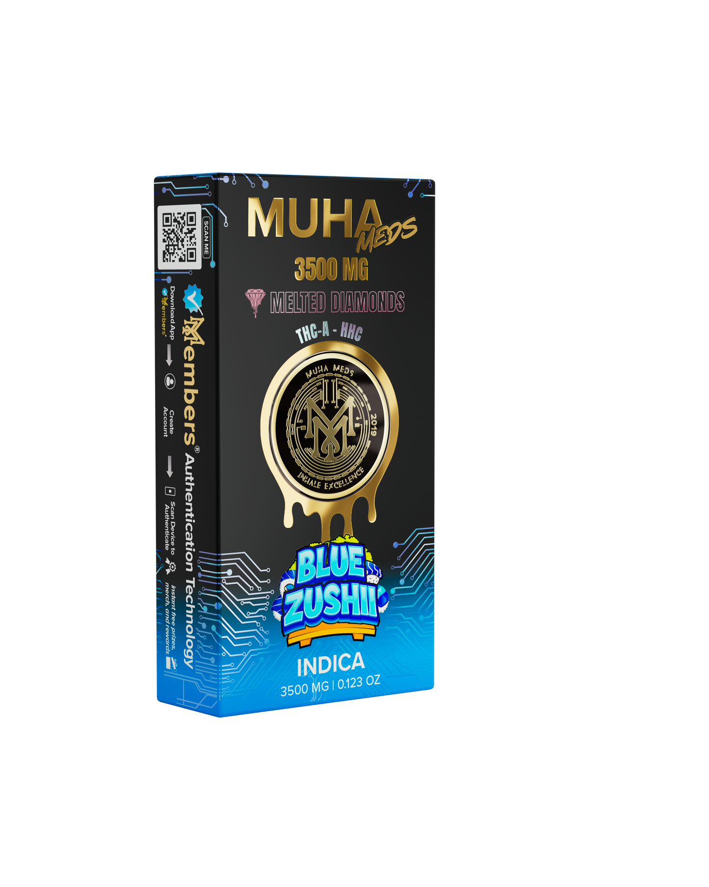 Blue Zushii: 3.5ML (New Gen)