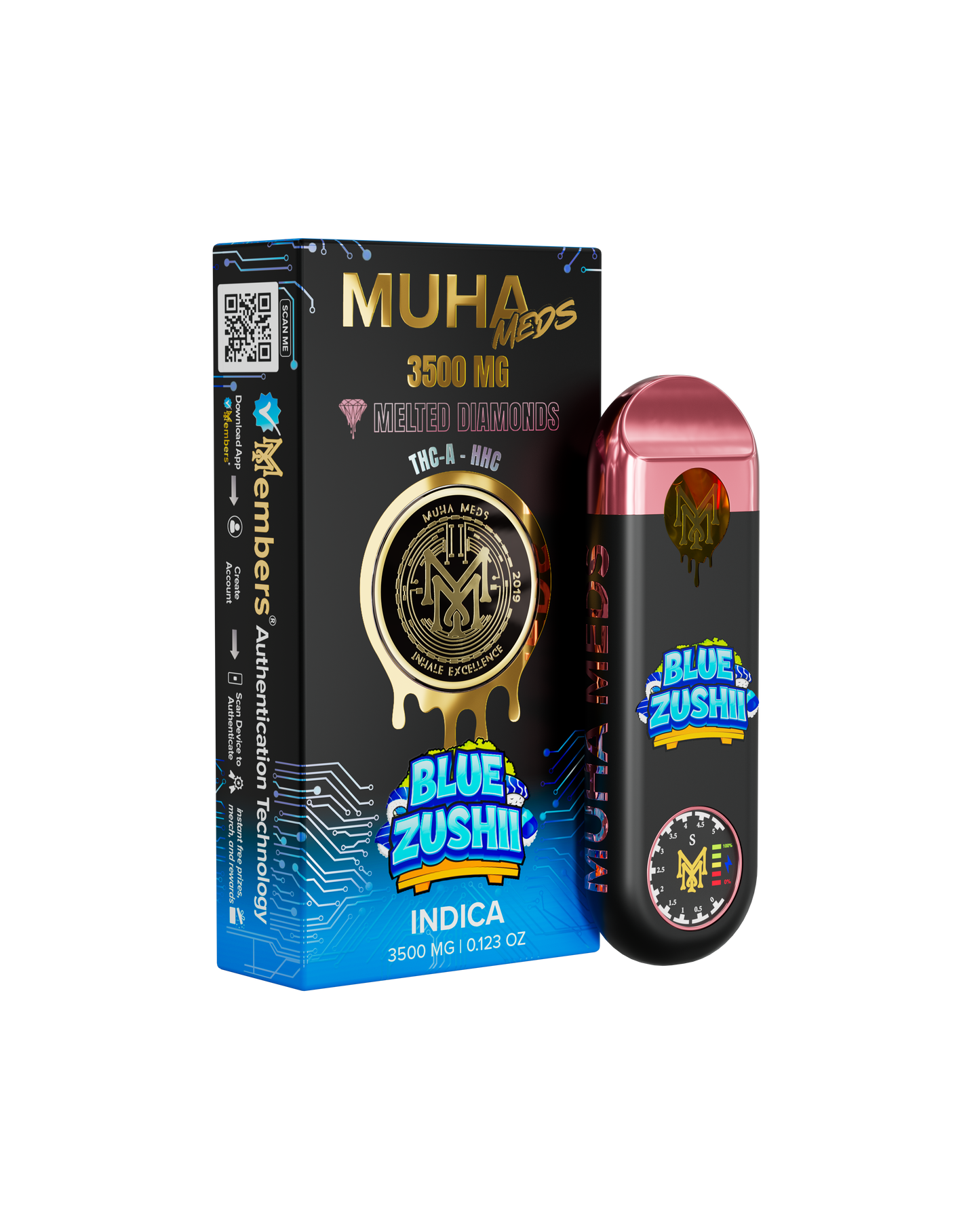 Blue Zushii: 3.5ML (New Gen)