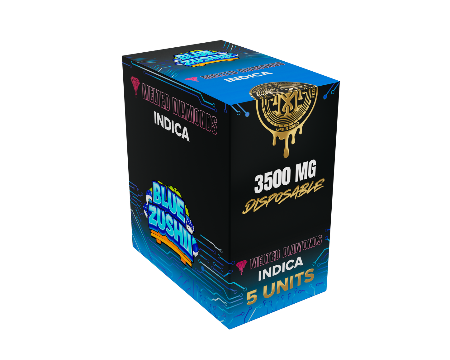 Blue Zushii: 3.5ML (New Gen)