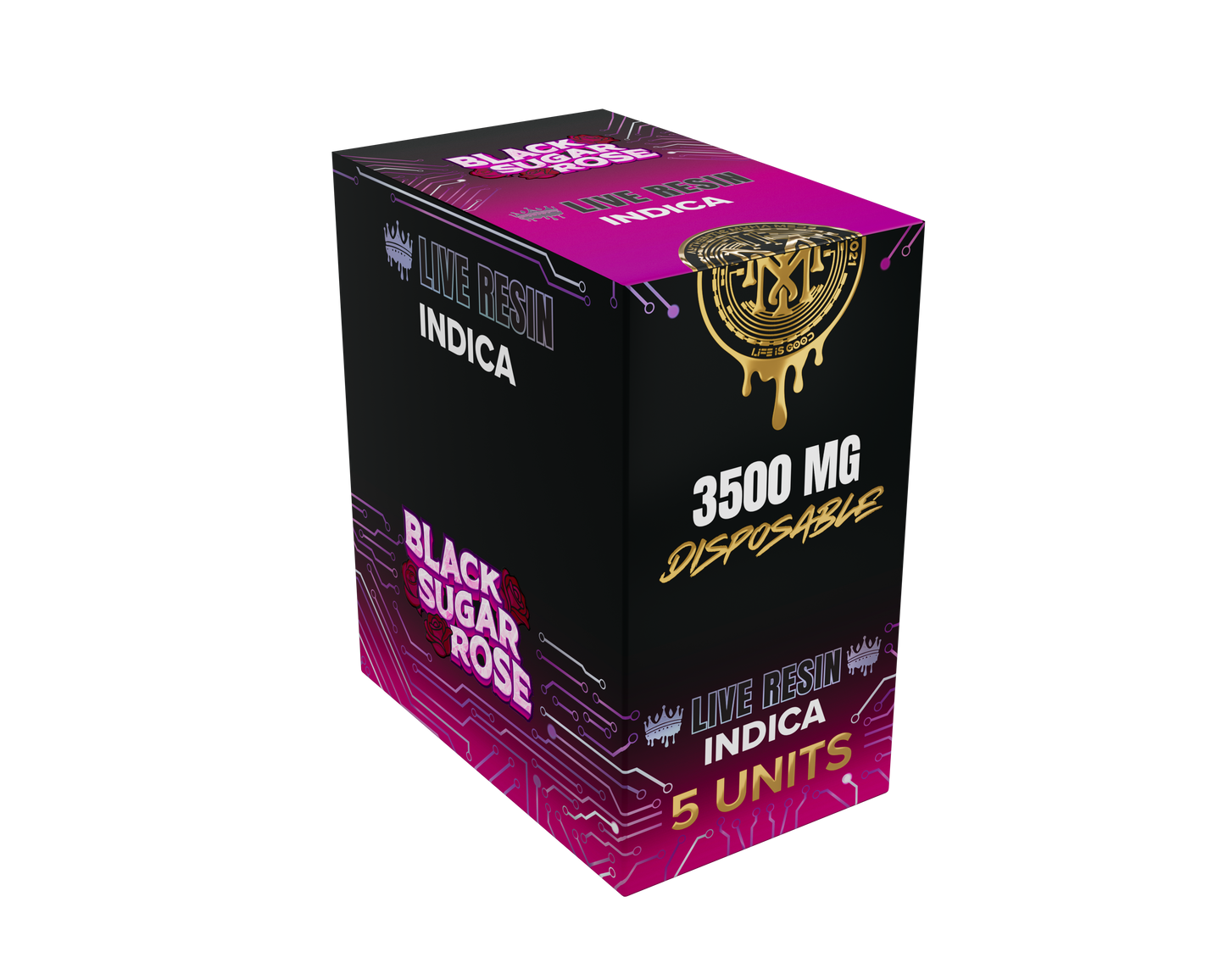 Black Sugar Rose: 3.5ML (New Gen)