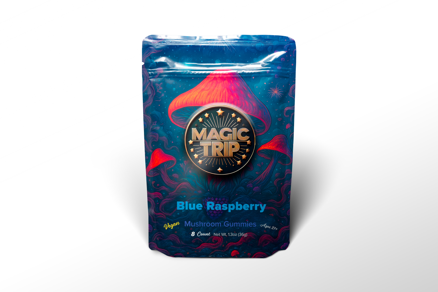 Blue Raspberry Gummies: Trippy
