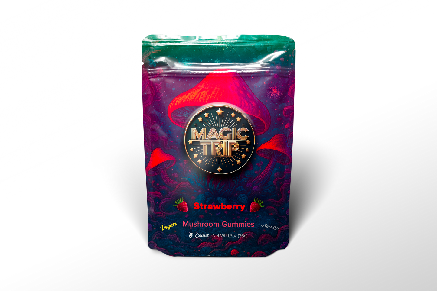 Strawberry Gummies: Trippy
