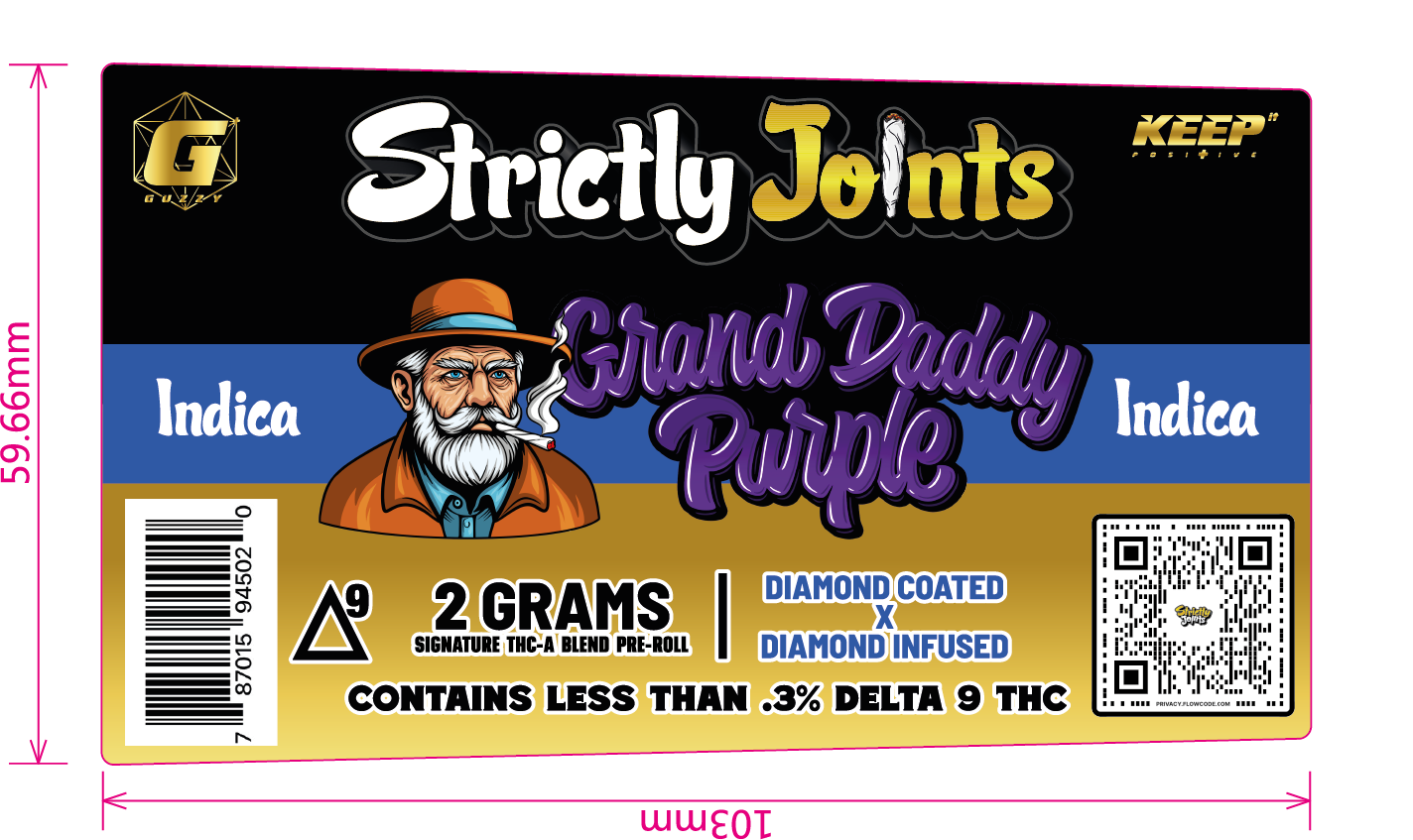 Grand Daddy Purple: 2G