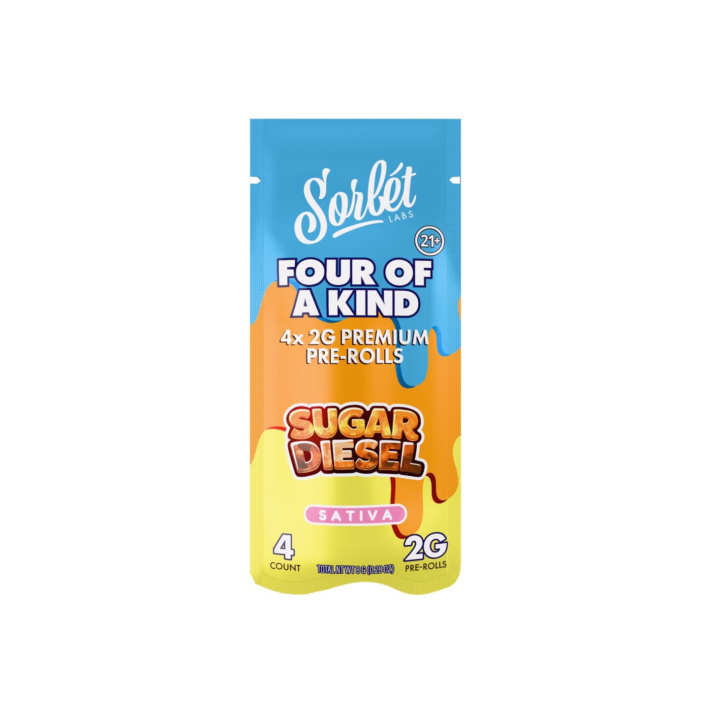 Sorbet 10pk 4ct 2G SUGAR DIESEL