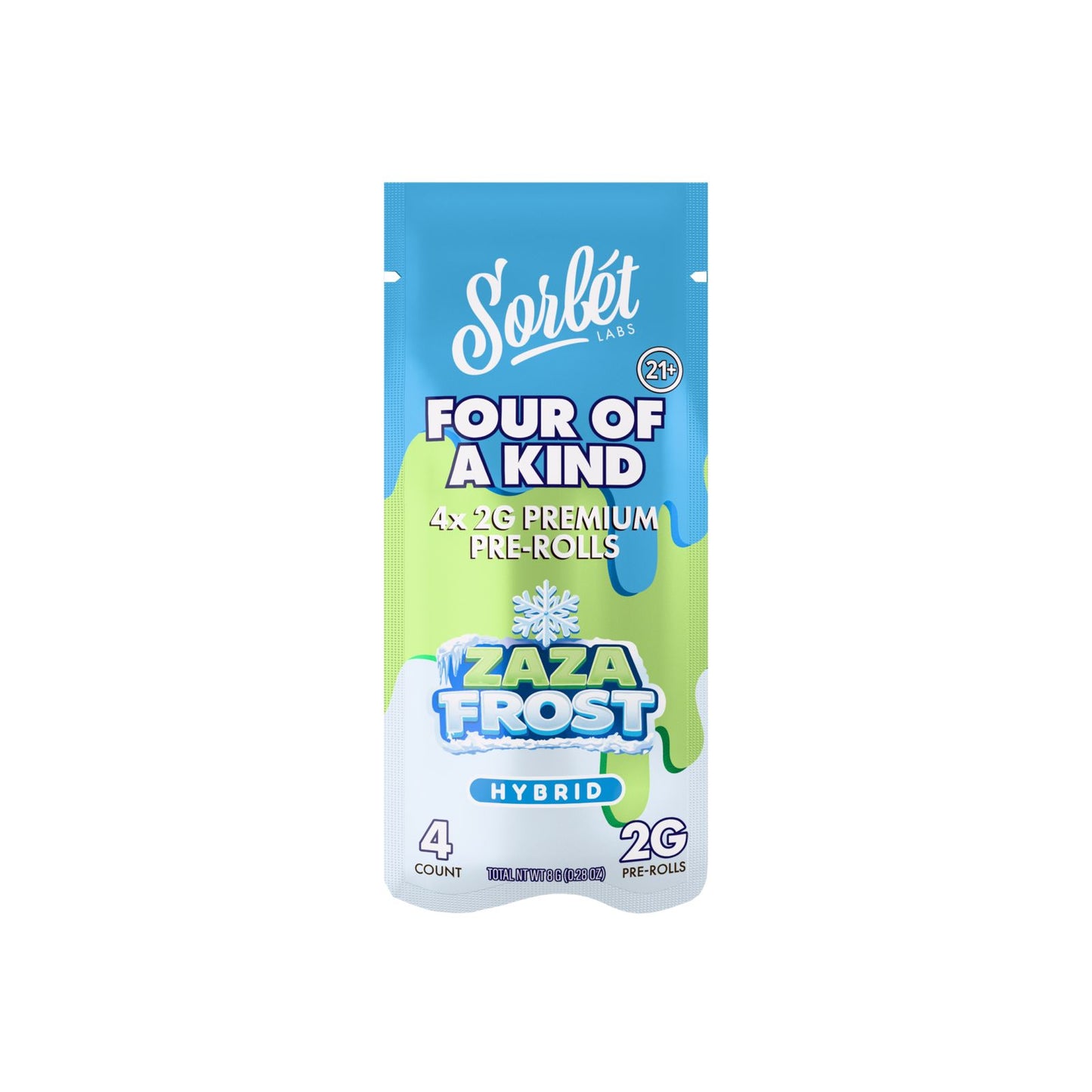 Sorbet 10pk 4ct 2G ZAZA FROST