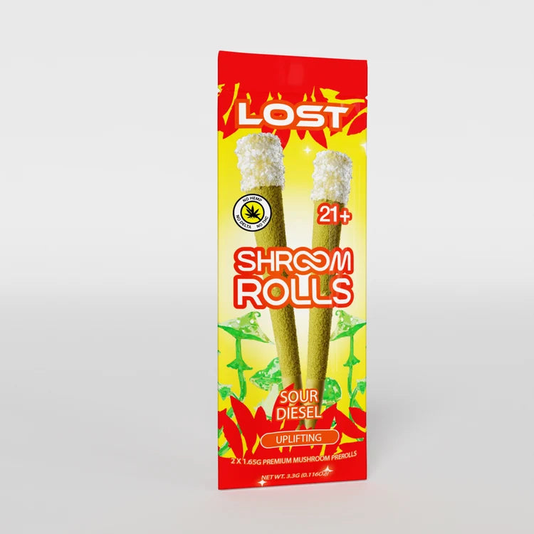 Lost Shroom Rolls Sour Diesel