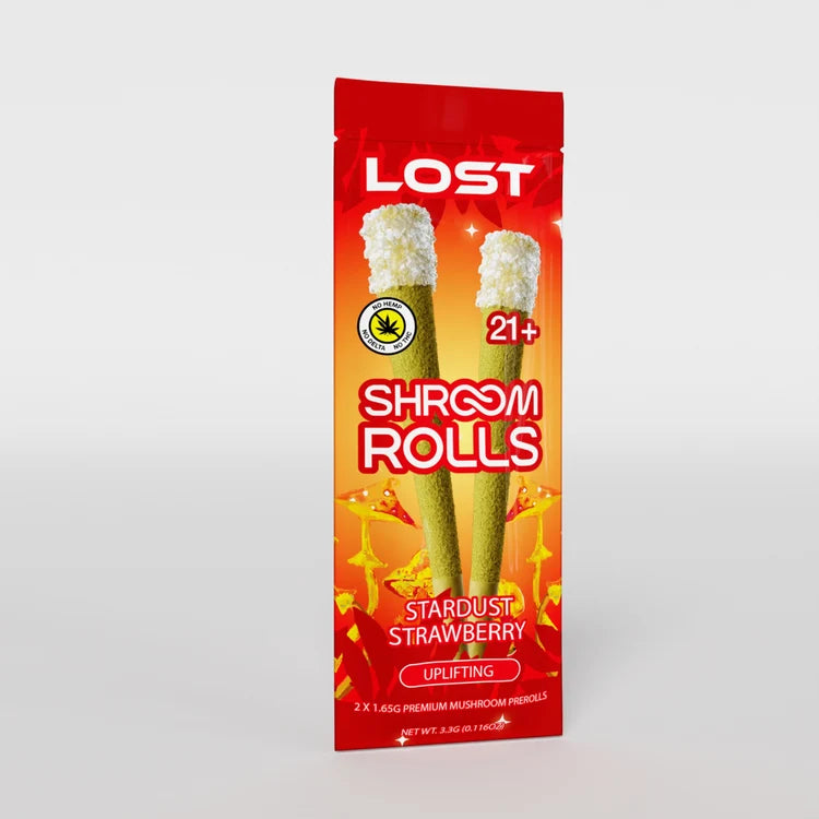 Lost Shroom Rolls Stardust Strawberry