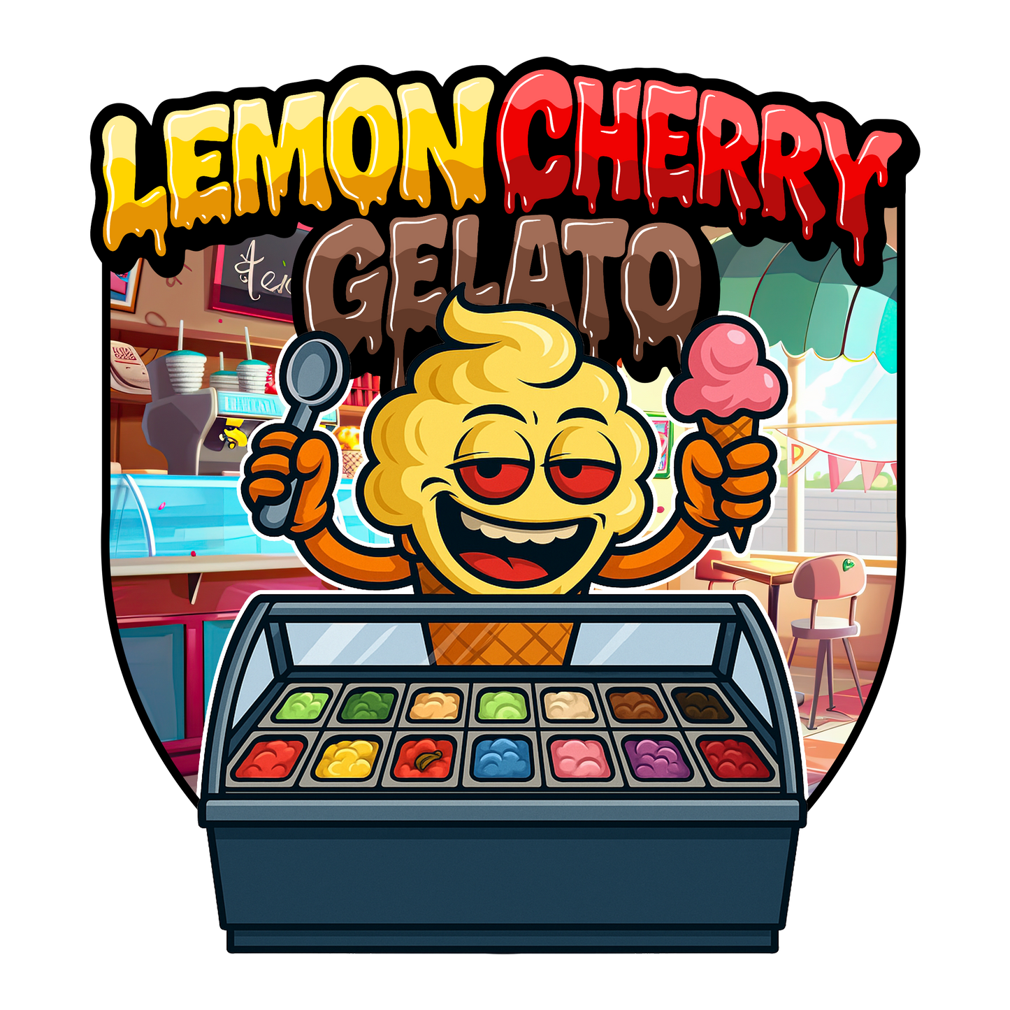 Lemon Cherry Gelato: 112G