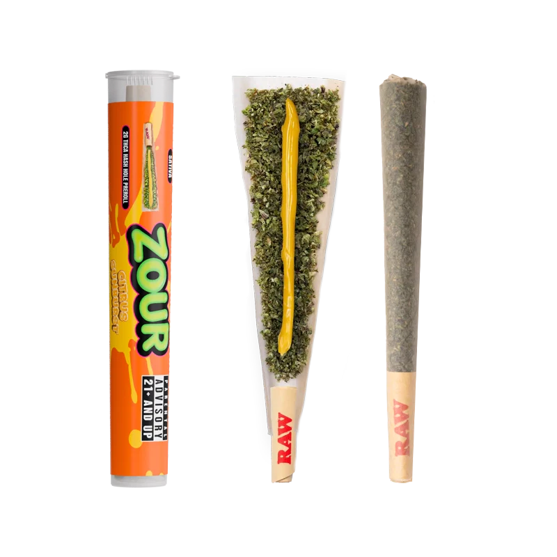 Citrus Burst: 2G Hash Hole (THCA)