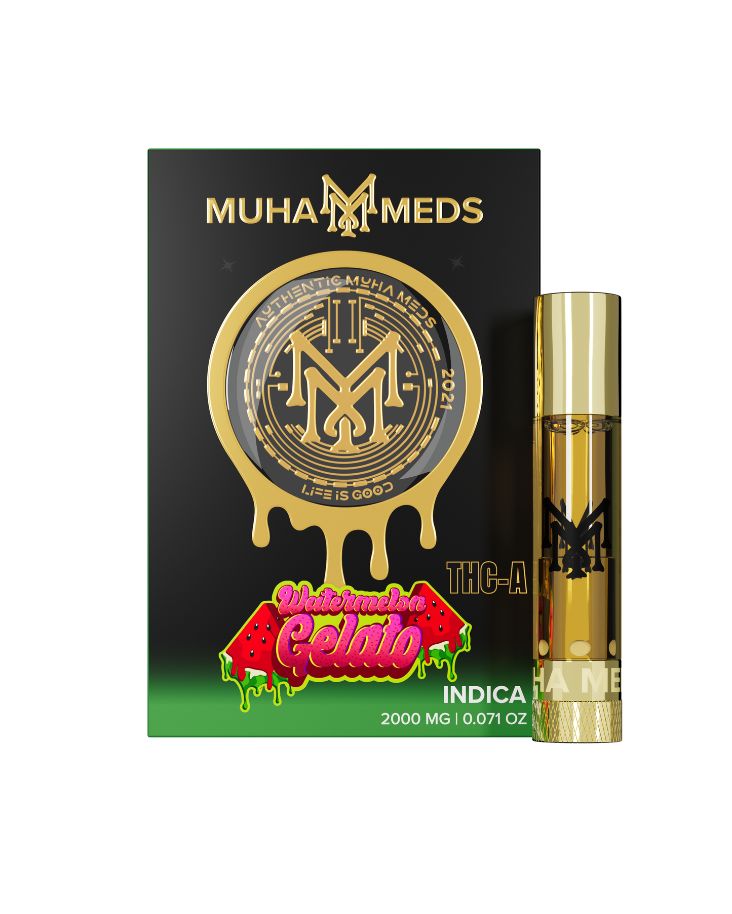 Watermelon Gelato: 2ML Cart