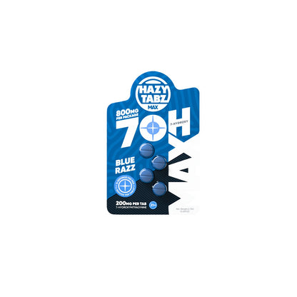 HAZY TABZ- 7OH MAX 4ct 800mg Blue Razz