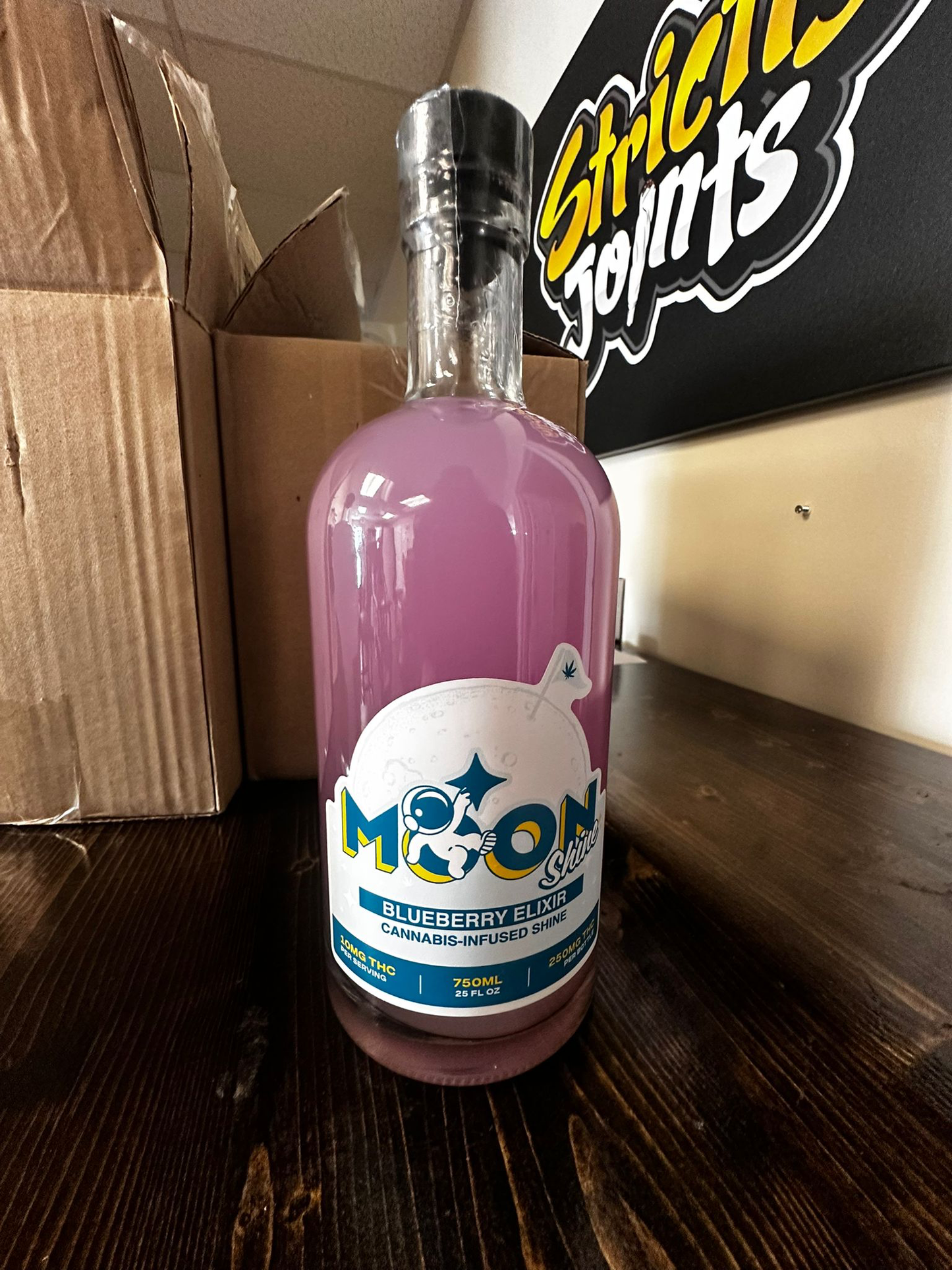 Blueberry Elixir: 750ML Bottle