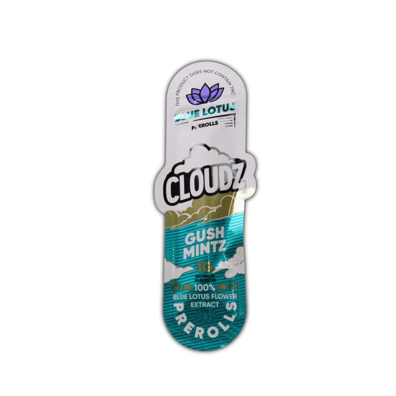 Cloudz Blue Lotus Prerolls Gush Mintz