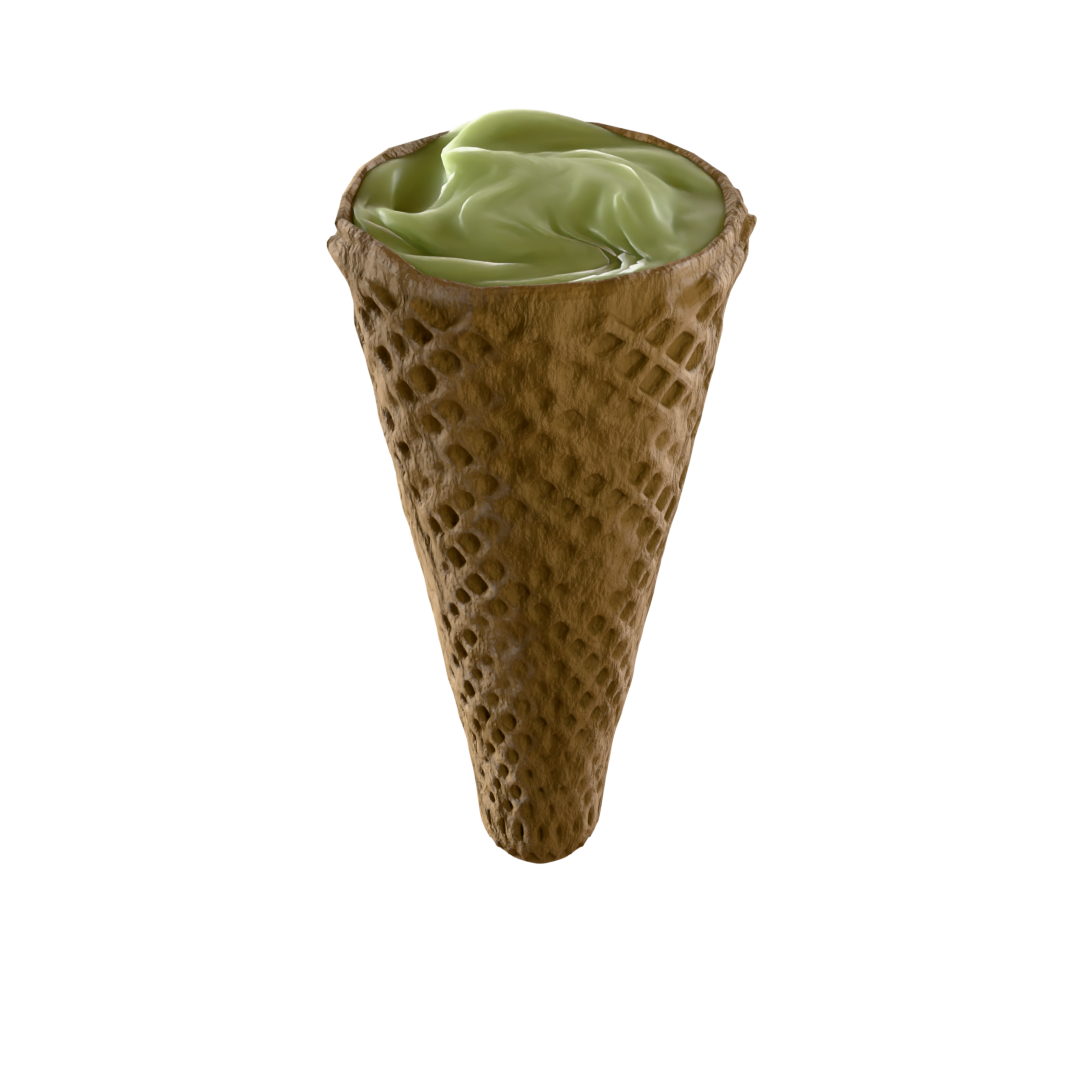 Dubai chocolate Cones: Trippy
