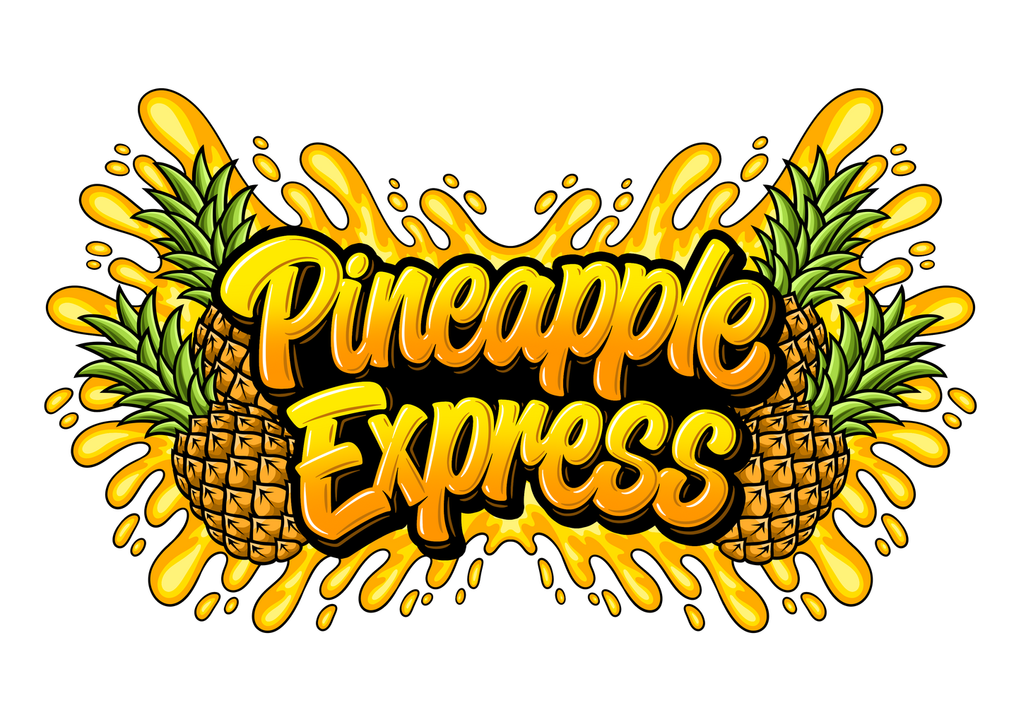 Pineapple Express: 2ML ROSIN Cart